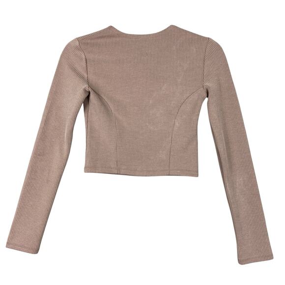 Lululemon Softstreme Asymmetrical Crop Long Sleeves Top XXS - Picture 2 of 7